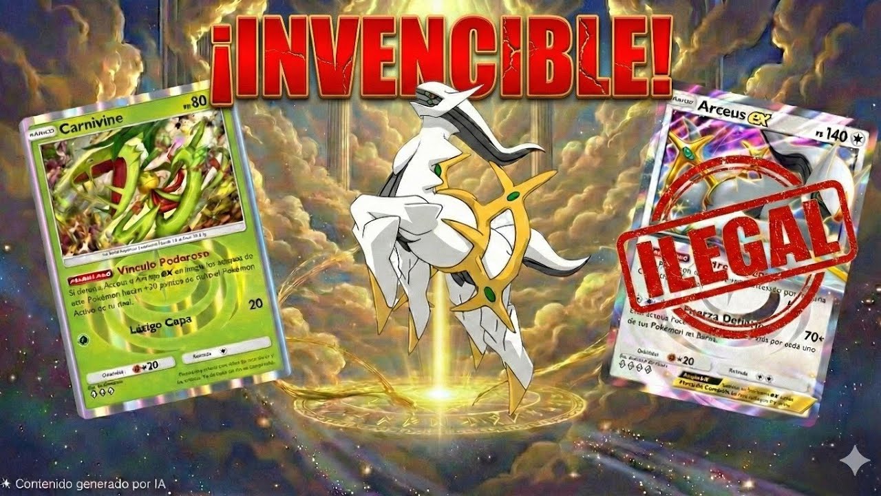 Arceus MODO DIOS: Este mazo es ILEGAL 💀🔥