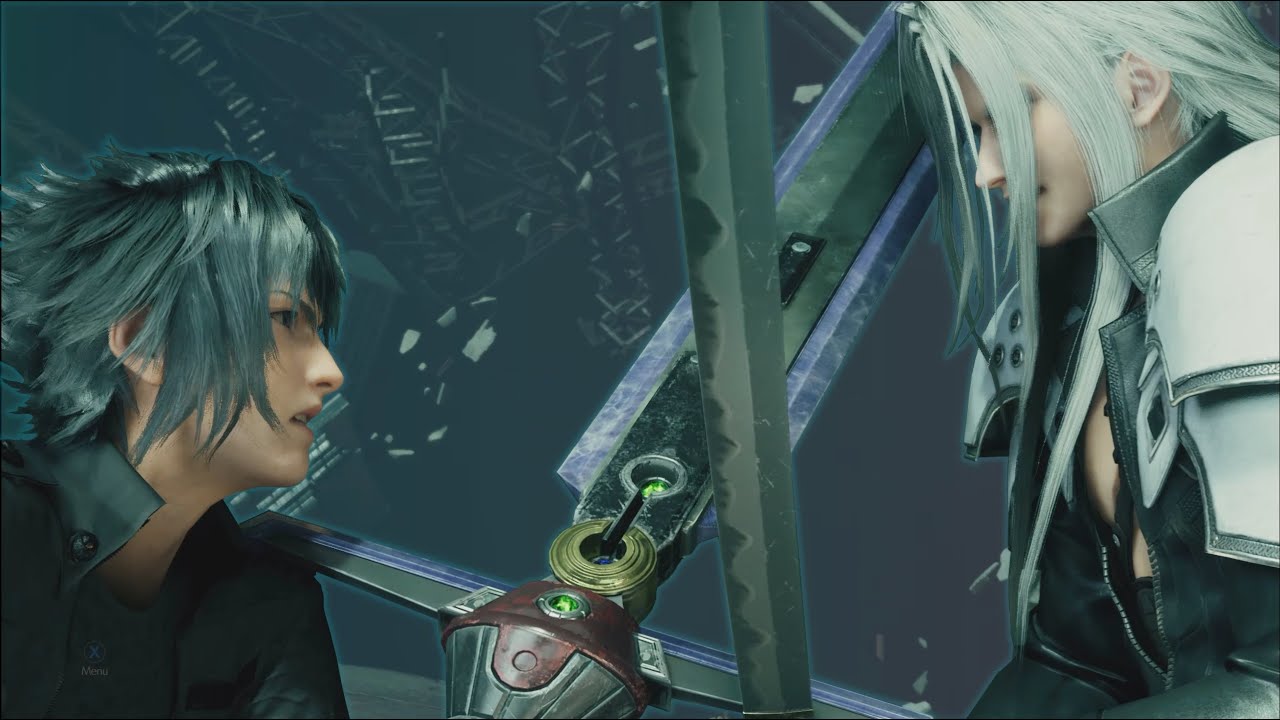 Noctis vs Sephiroth - FINAL FANTASY VII REMAKE | 1440P | AMD RX 6800 XT |