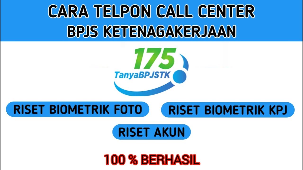CARA TELPON CALL CENTER BPJS KETENAGAKERJAAN || CARA BUKA BLOKIRAN LEWAT ONLINE