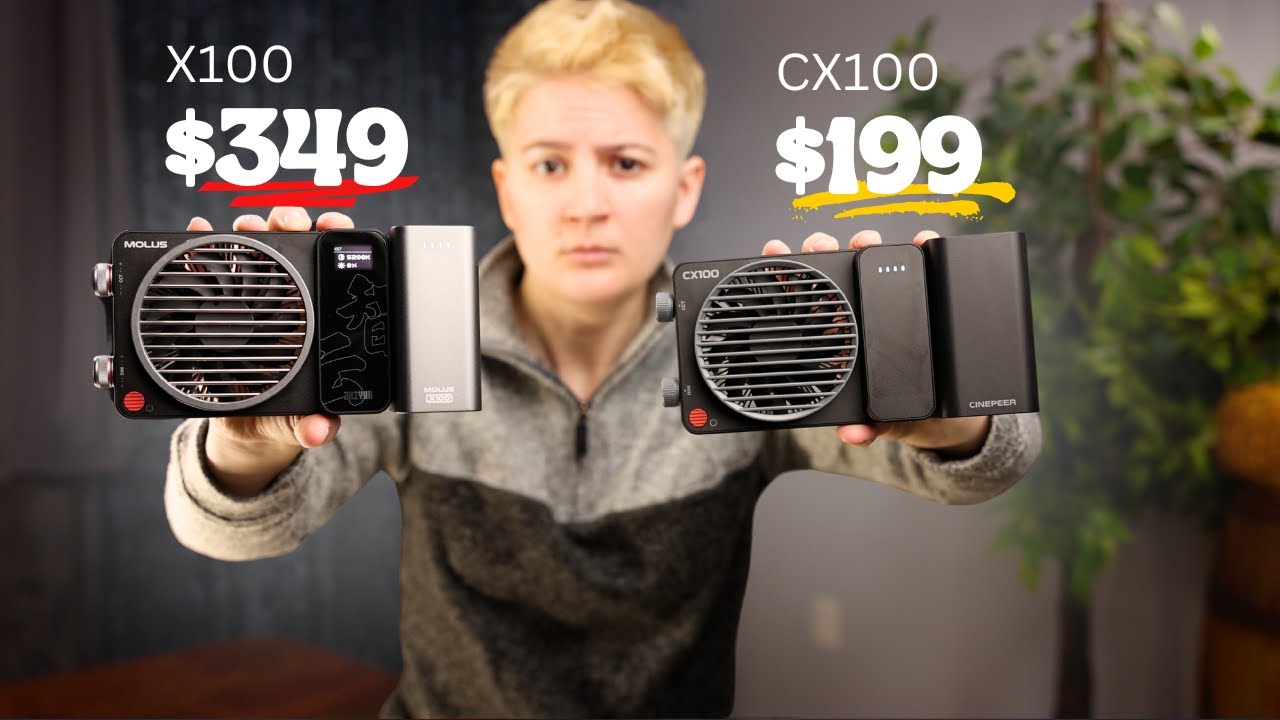 Which should you get? Zhiyun X100 vs CX100 Lights