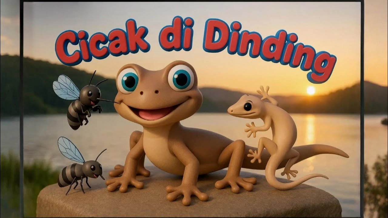 Cicak Cicak di Dinding | Lagu Anak Anak Populer