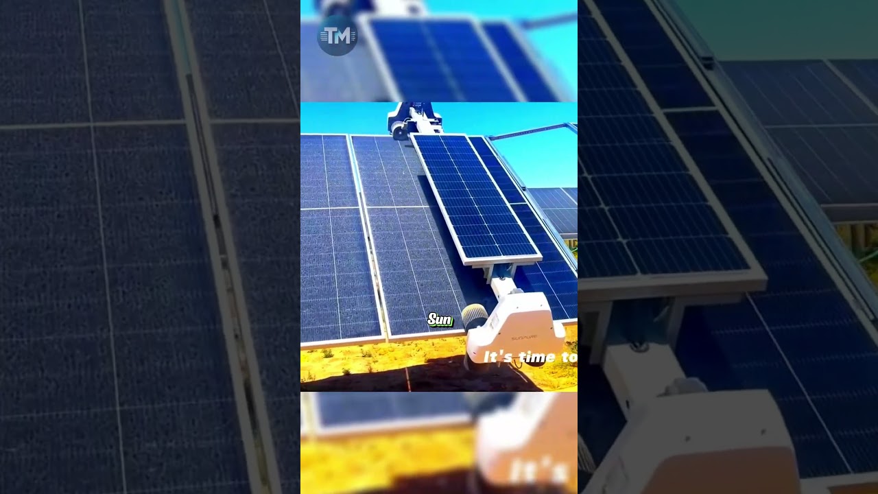 How China Clean Millions Of Solar Panels In Desert