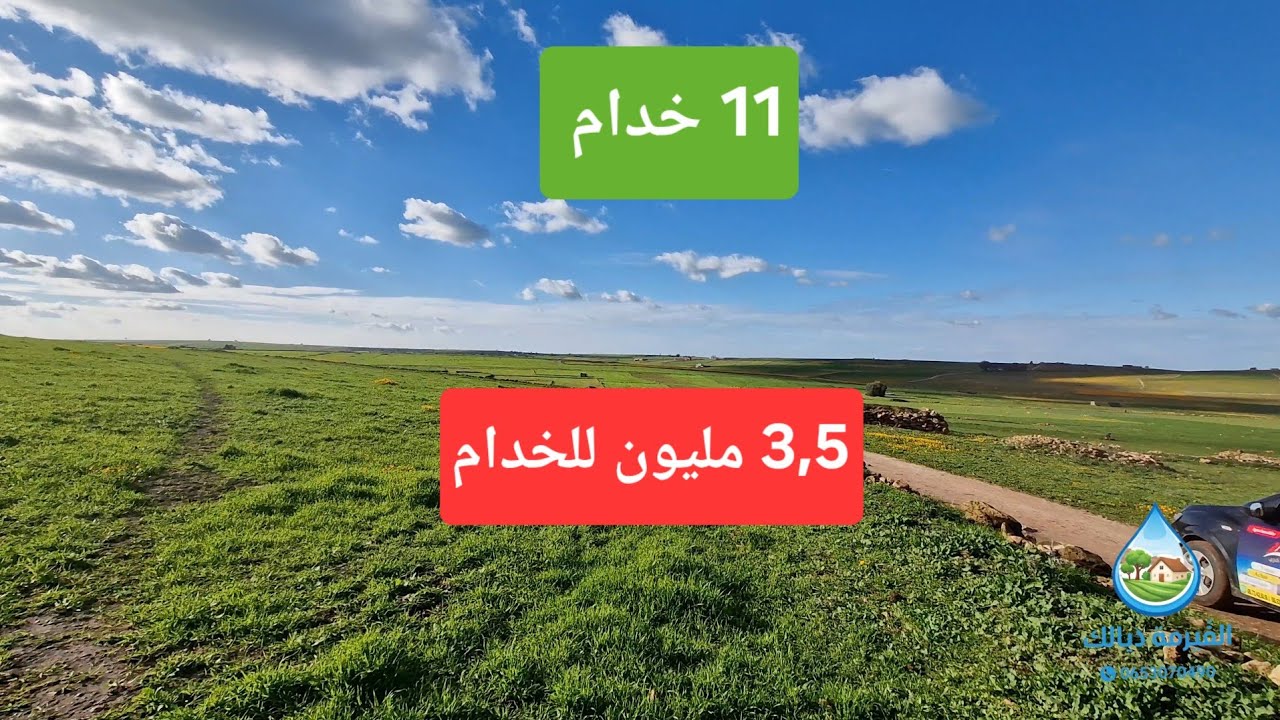 ارض محفظة هكتار و1000 متر 33 كلم على الجديدة  موقع استراتيجي 
