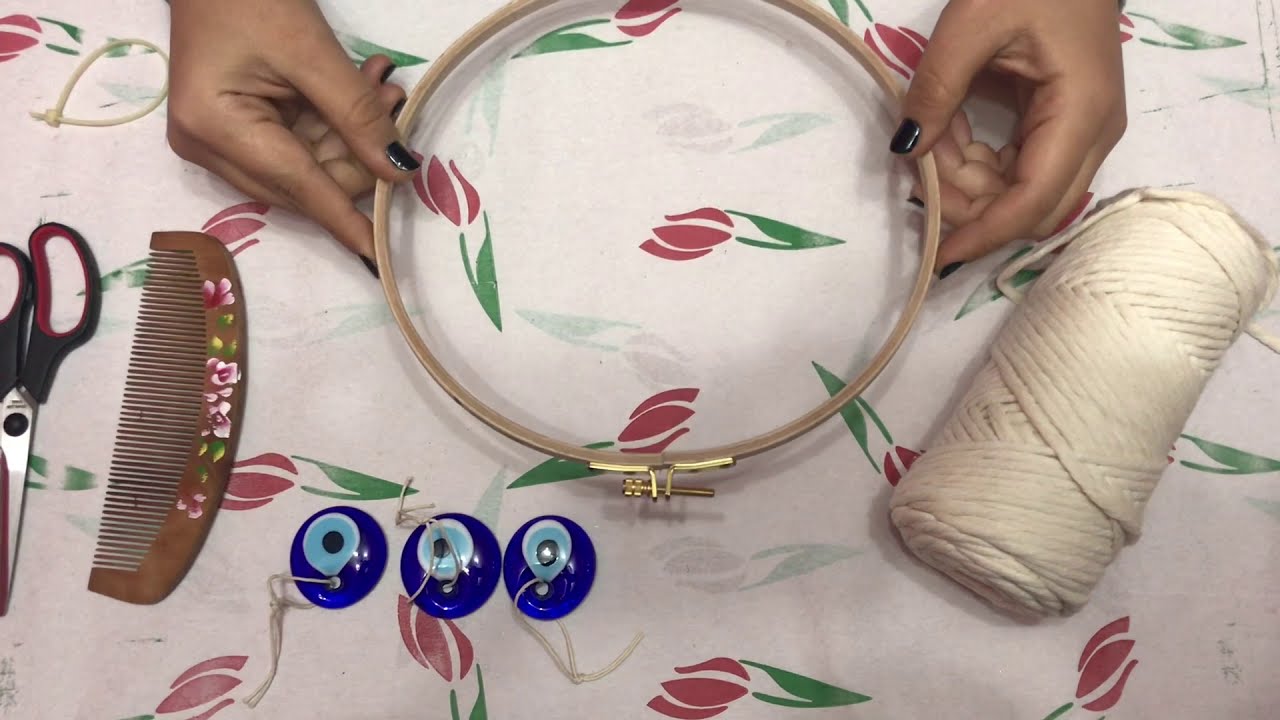 Macrame Dream catcher, Düş Kapanı Nasıl yapılır, 5 dakikada hallet, diy, makrome, Becerikli Kadın