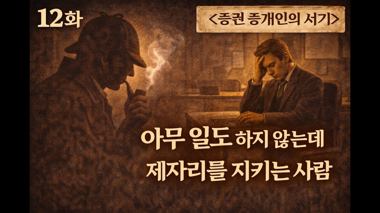 홈즈는 왜 ‘이득처럼 보이는 제안’을 믿지 않았을까 The Stockbroker’s Clerk (증권 중개인의 사무원)