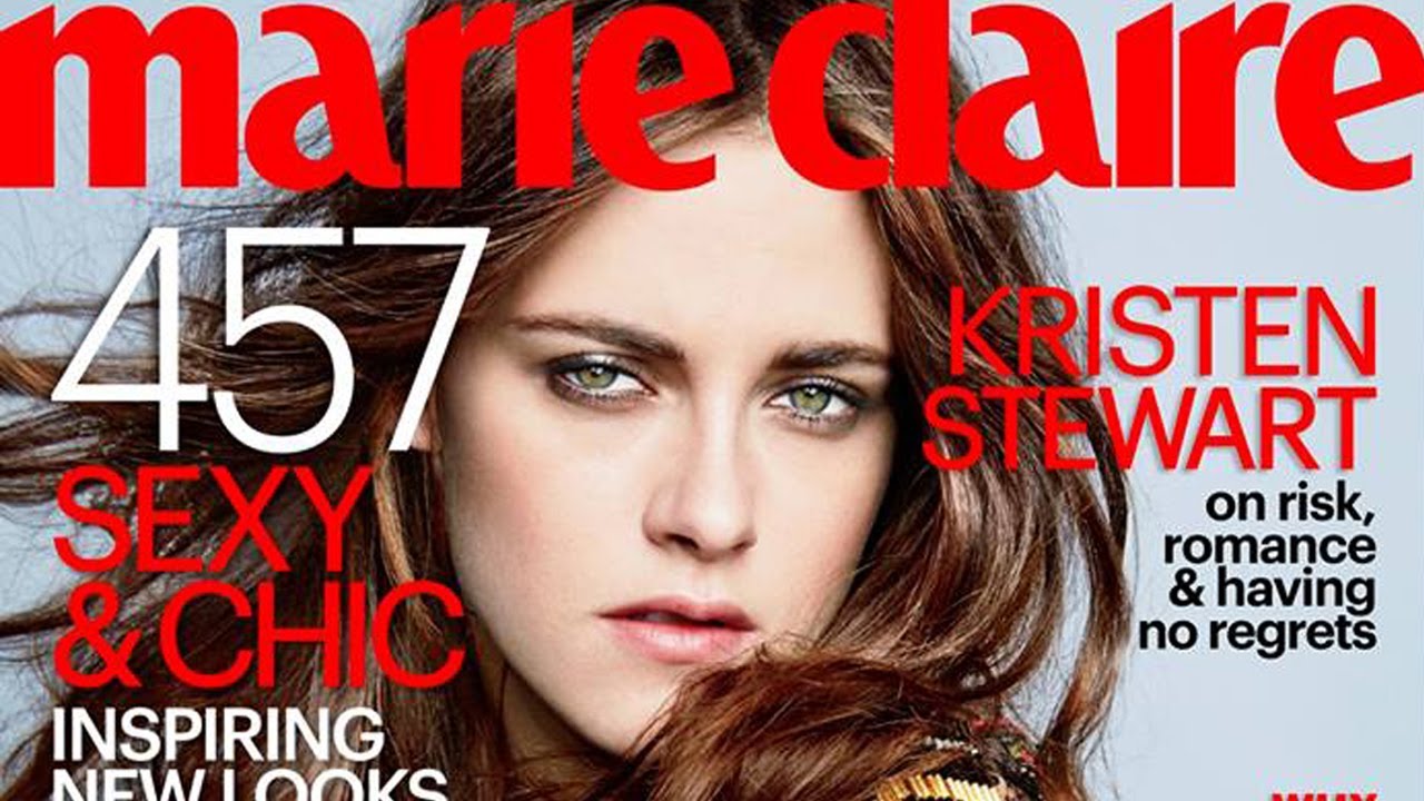Kristen Stewart Talks Robert Pattinson and Haters in Marie Claire March 2014!