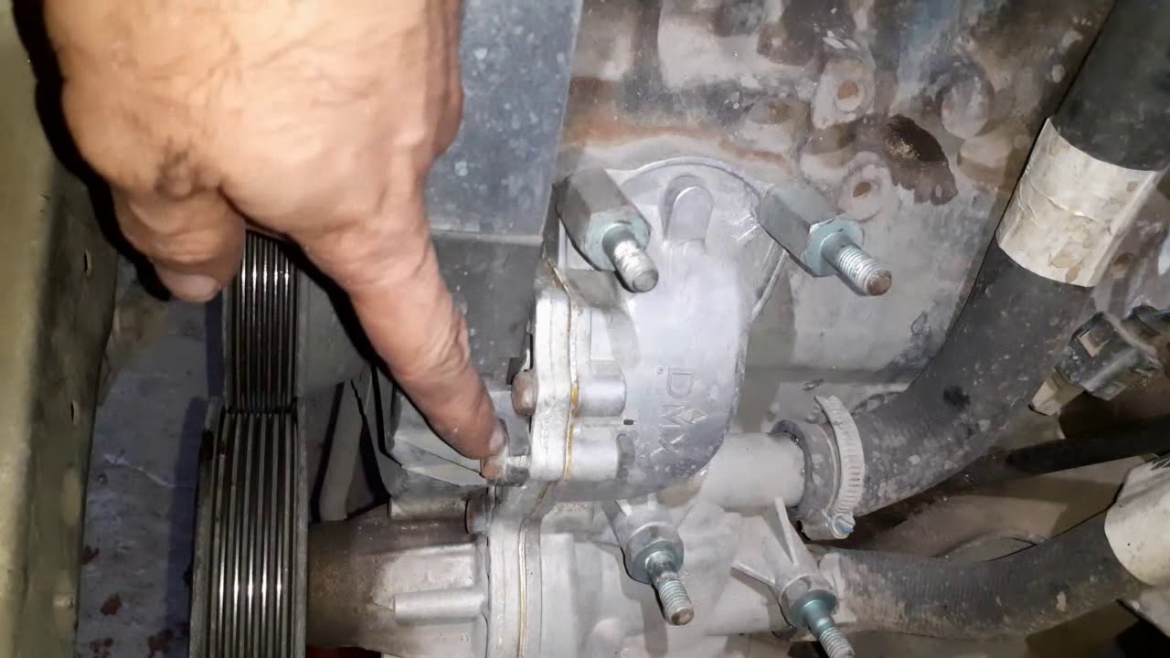Substituição da bomba d'água do motor AP - Gol G4.