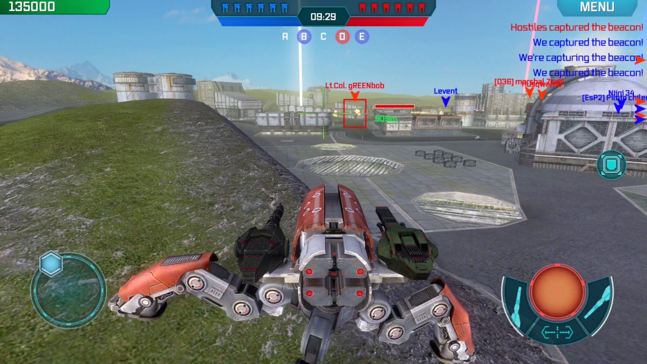 War Robots - Comparing speed of Kang Dae vs Nashorn