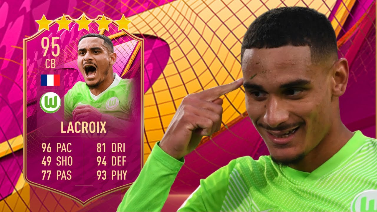 THE BEST BUNDESLIGA CB!? FUTTIES LACROIX REVIEW FIFA 22