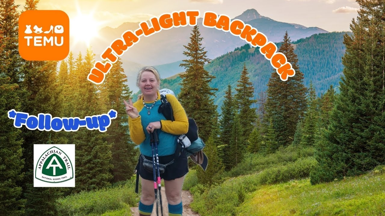 I bought an ULTRALIGHT BACKPACK off TEMU Part 2 *THE FOLLOW-UP*  🙌#temu #camping #budget