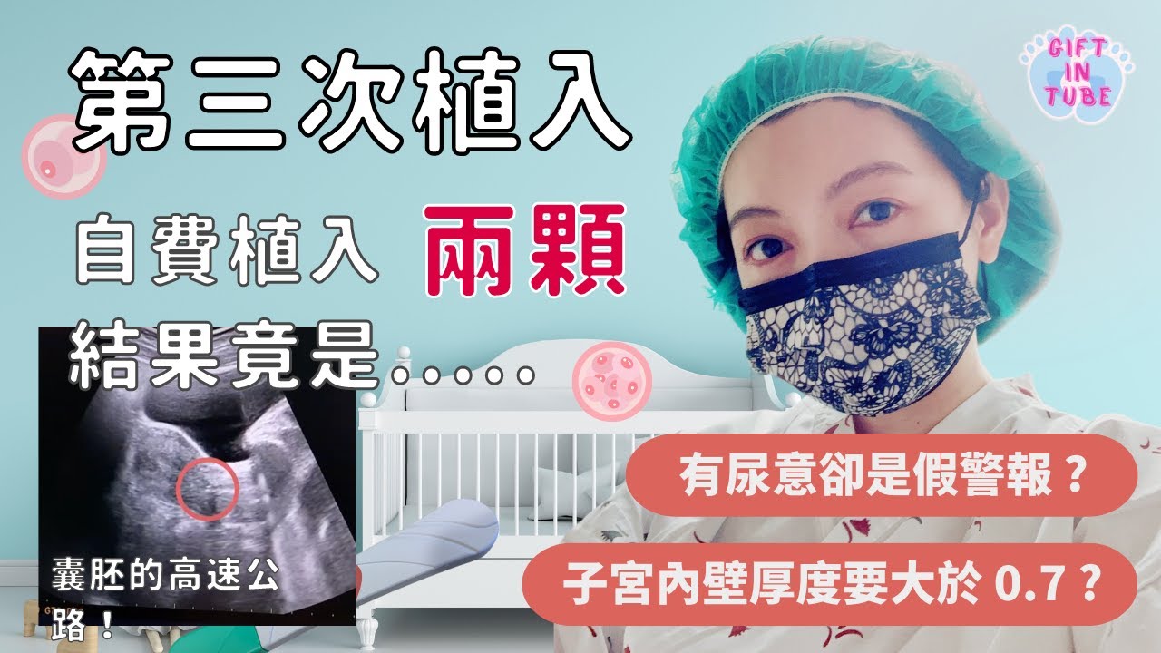 ⟪ Gift in Tube 3⟫ EP.1 人工生殖植入手術畫面📺幫囊胚蓋高速公路？驗孕大烏龍 💭試管嬰兒｜OHSS｜不孕症｜IVF Vlog｜迷你闆