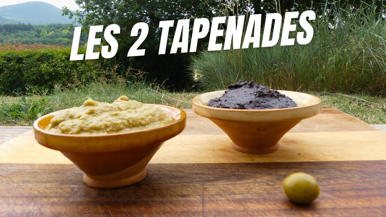 🫒 Recette Tapenade Verte et Noire Facile | L'Apéro Parfait Maison