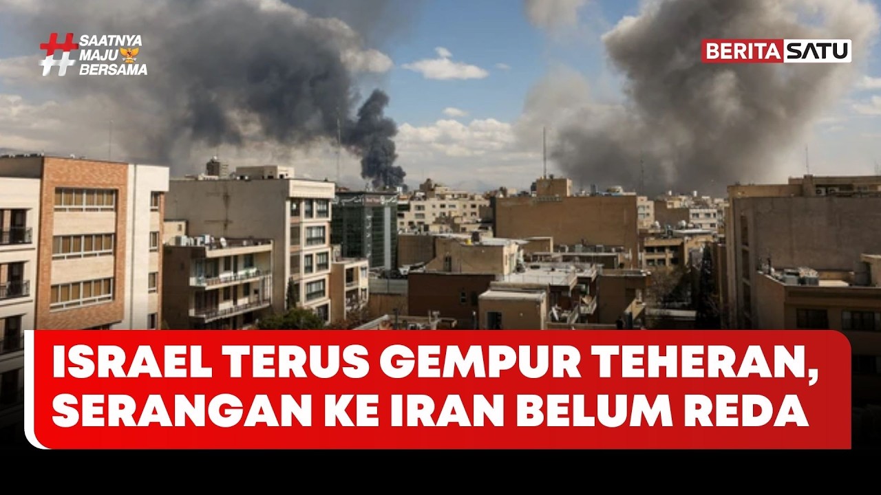 Israel Terus Gempur Serangan ke Teheran Iran #beritasatu
