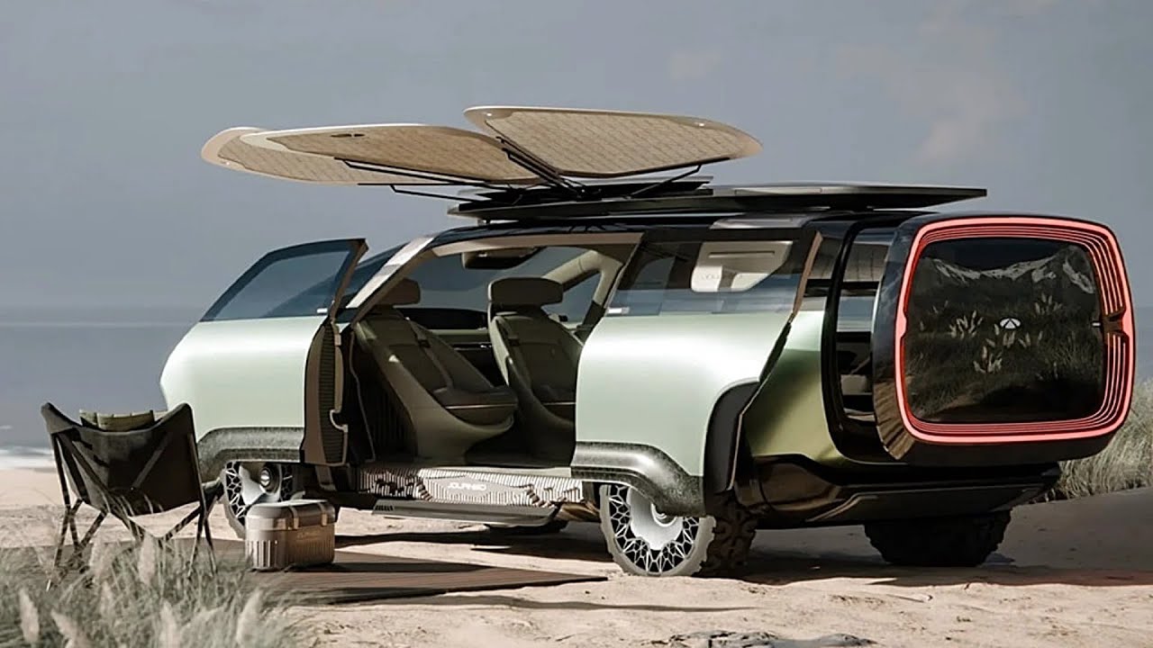Chery Journeo 2024: The Futuristic MPV Concept with Expandable Rear and Versatile Frunk