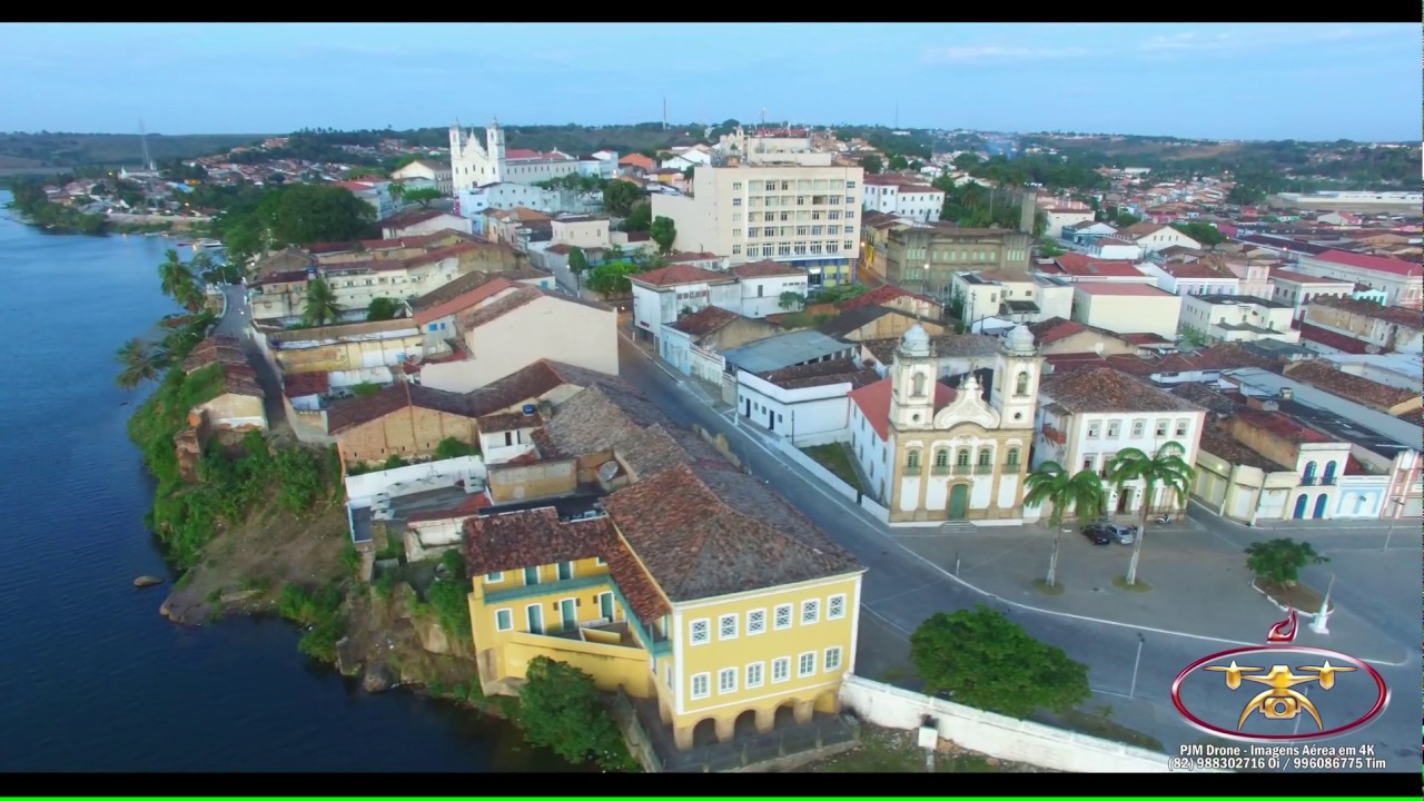 Penedo - Alagoas Brasil - vista de cima - Dji Phantom 3 Professional
