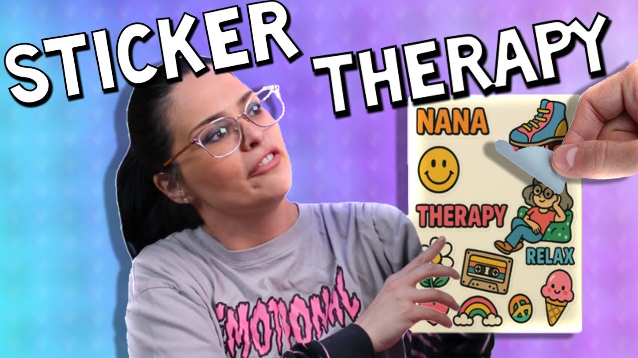Sticker Therapy &ndash; z naklejkami z lat 90.