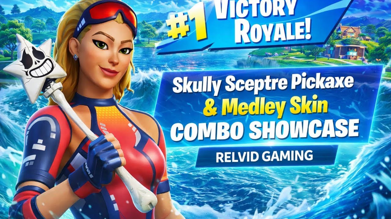 This Medley + Skully Sceptre Combo Hits DIFFERENT… 🥶 | Chill Win | Fortnite Gameplay 2026 PART 5 🔥