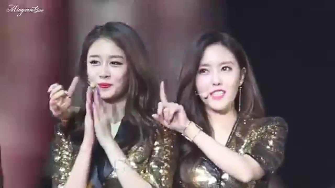 [Fancam] 151219 MinYeon Talking time @ Guangzhou Concert