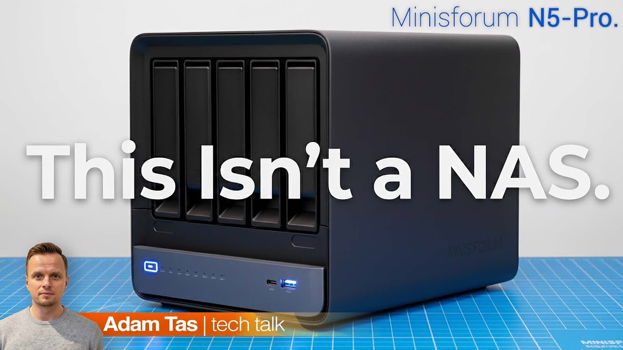 Обзор Minisforum N5-Pro ​​— Самый непонятый «NAS», который я тестировал.