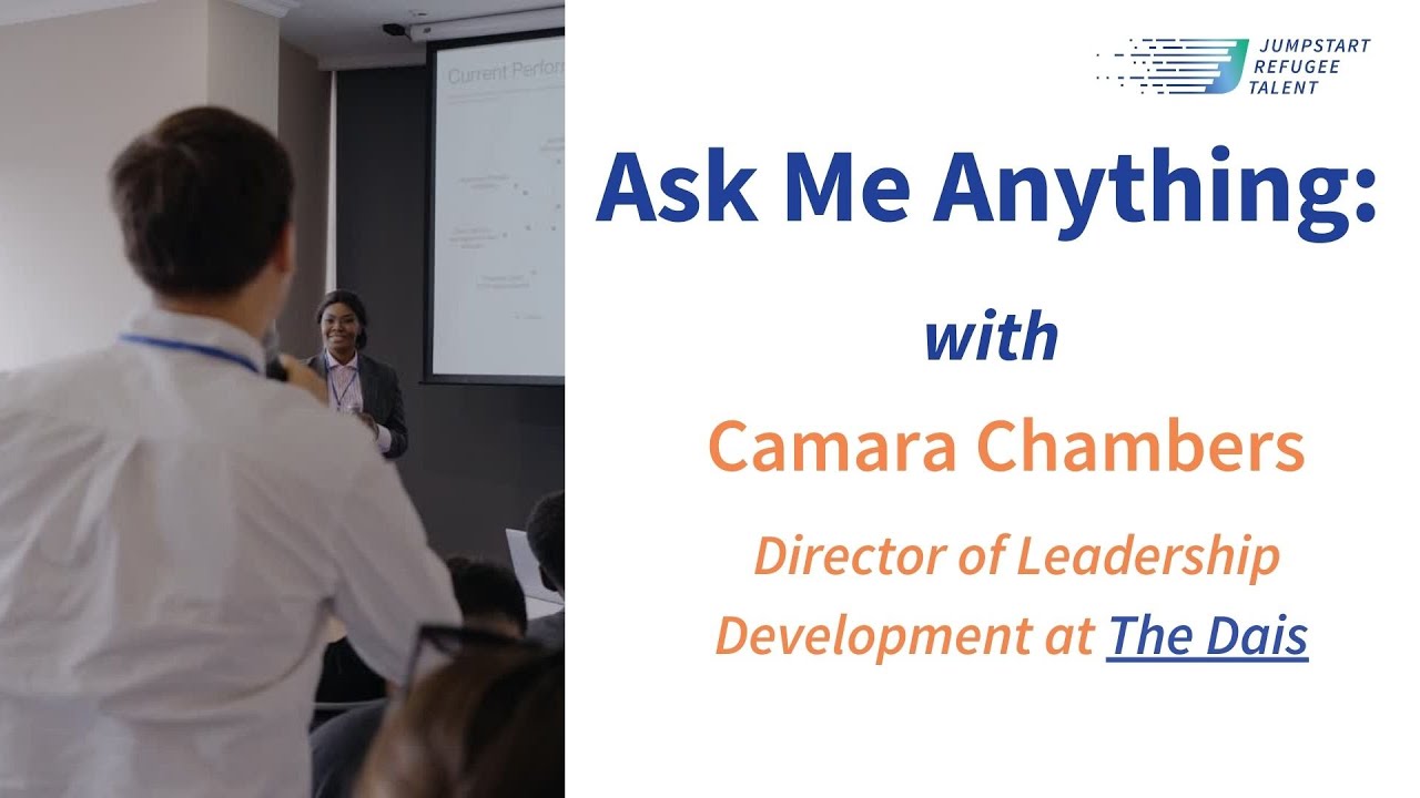 Navigating Employment Challenges: A Workshop & AMA with Camara Chambers, The Dais