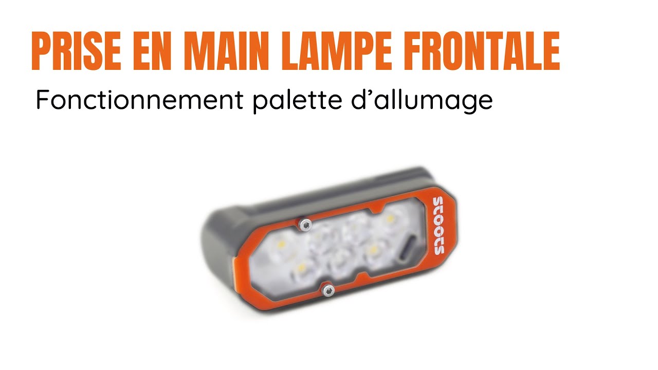 Fonctionnement palette d'allumage