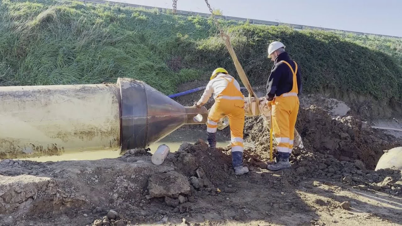 Accordo del cuoio: maxi-collettore fognario quasi ultimato