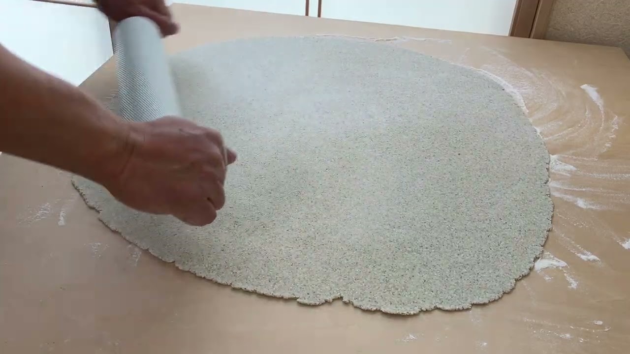 カガセイフンさんの上級者用の「奥越」をエンボスローラーで打つ‼️