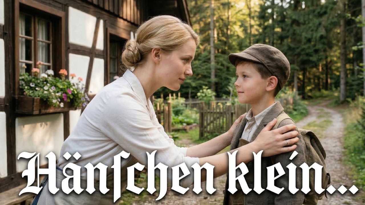 H&auml;nschen klein ging allein 🎶 Deutsches Volkslied 🎶 Kinderlied zum mitsingen