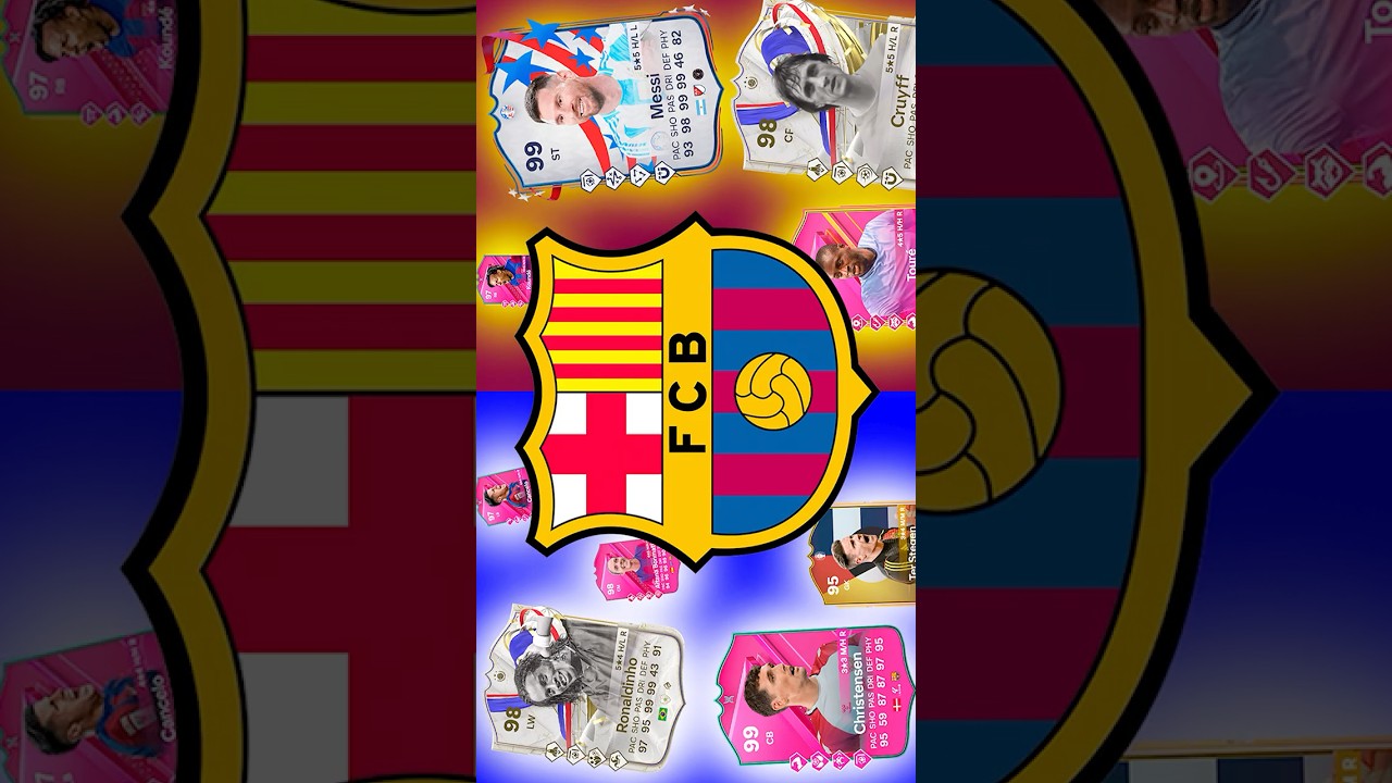 FC BARCELONA IN EA FC 24 | ФК БАРСЕЛОНА В ЕА ФК 24 #barca #barcelona #fcbarcelona #fc24 #барселона