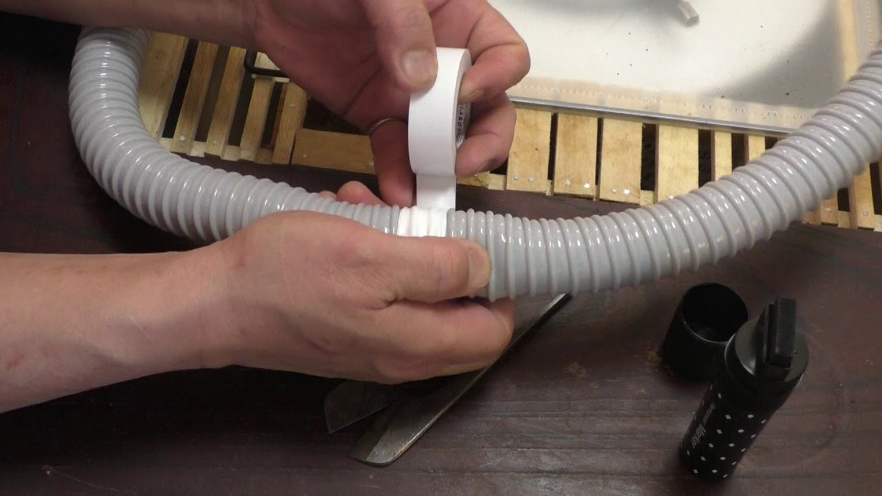 水に強いビニールテープの止め方 Cut vinyl tape、Strong in water