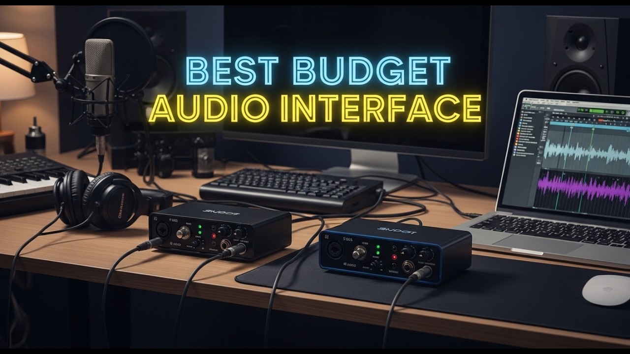 TOP 5 Best Budget Audio Interface 2026 | Best USB audio interface