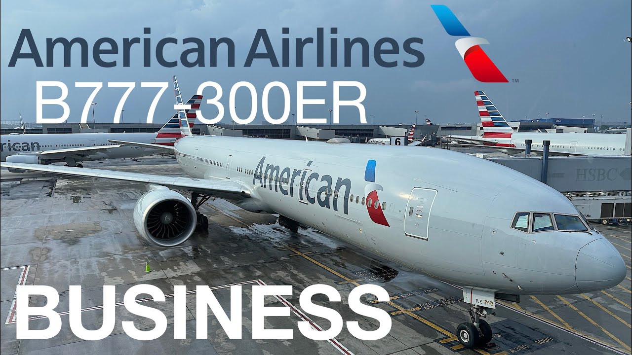 AMERICAN AIRLINES Business Class | New York JFK - London Heathrow | B777-300ER | Flight Report