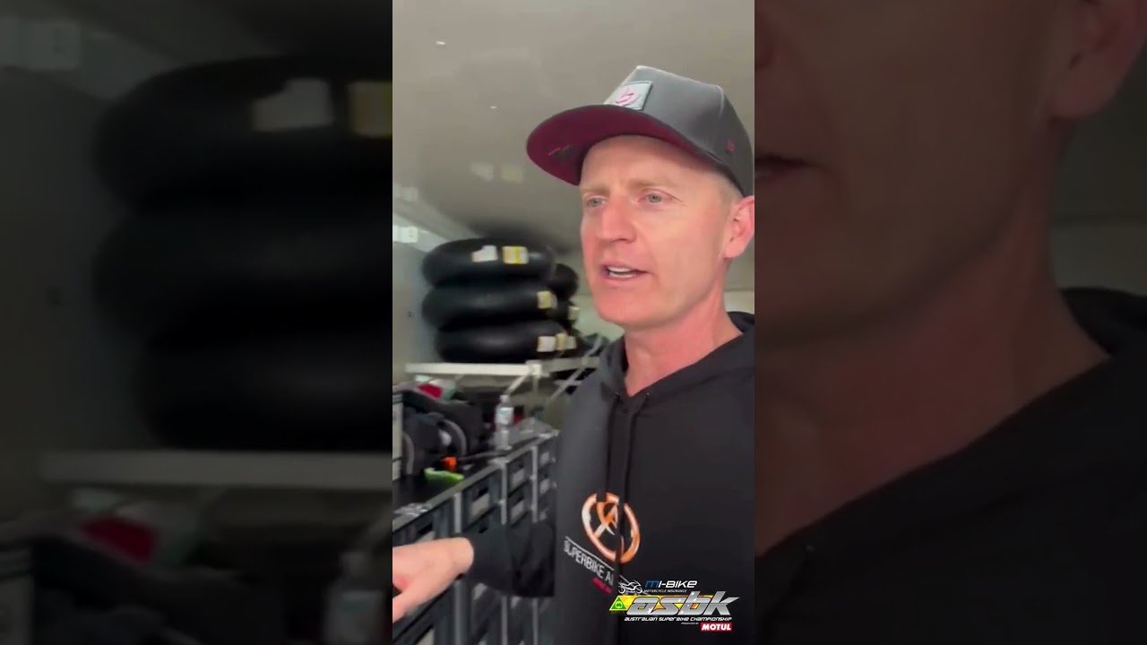 Behind the scenes with Glenn Allerton at ASBK round five