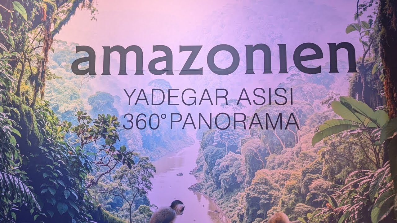 Amazonien, 360° Panorama-Ausstellung im Gasometer Pforzheim seit Dezember 2024