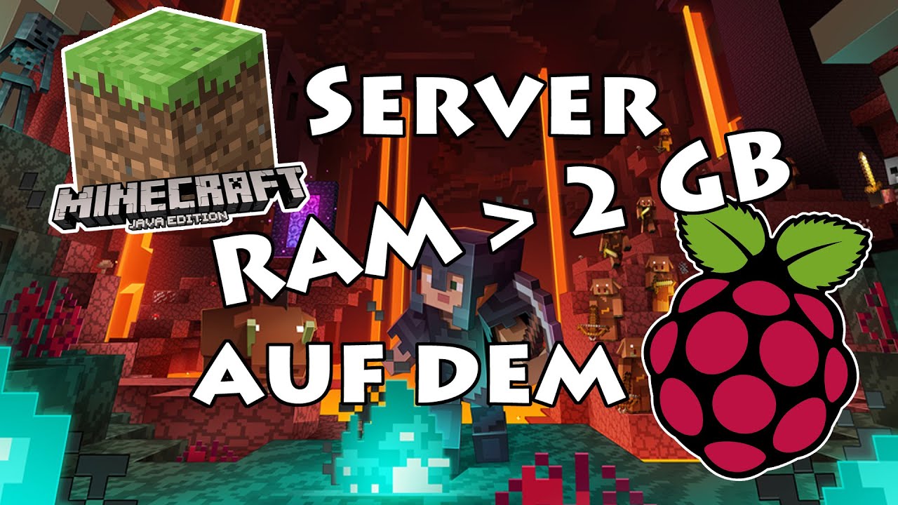 Raspberry Pi als Vanilla Minecraft Server mit mehr als 2GB RAM