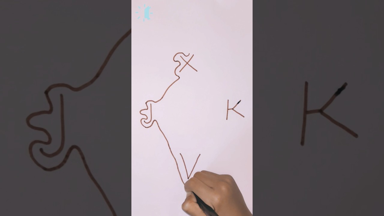 Draw India Map Easily with J K X V ✍️ Fun Trick