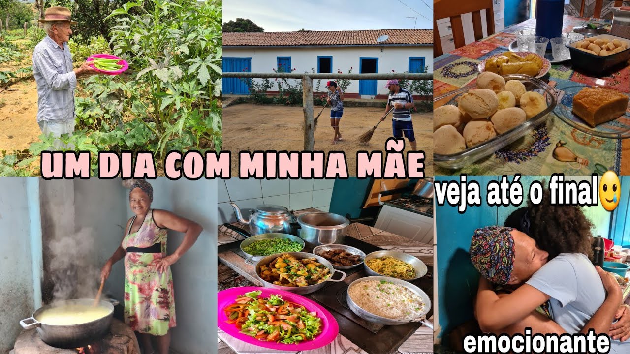 VLOG/ NA CASA DA MINHA MÃE/ MUITA FARTURA/ ALMOÇO/ JANTAR/ CAFÉ DA MANHÃ/ LIMPEZA E MUITO MAIS