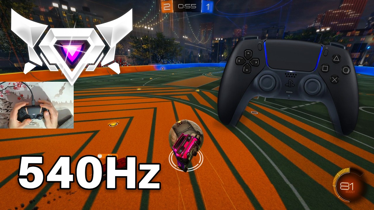 PS5 Slim ASMR 😴 Rocket League Ranked 🏆 Satisfying 360 FPS 4K