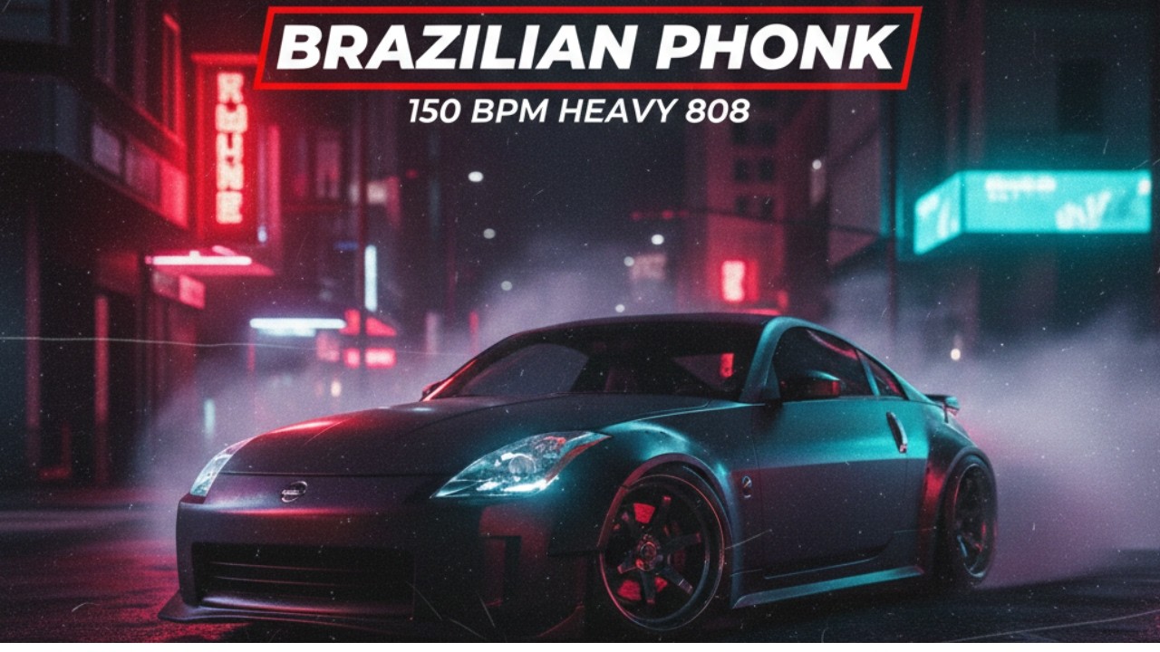 Brazilian Funk Phonk – Night Drive Energy | Aggressive Drift Beat