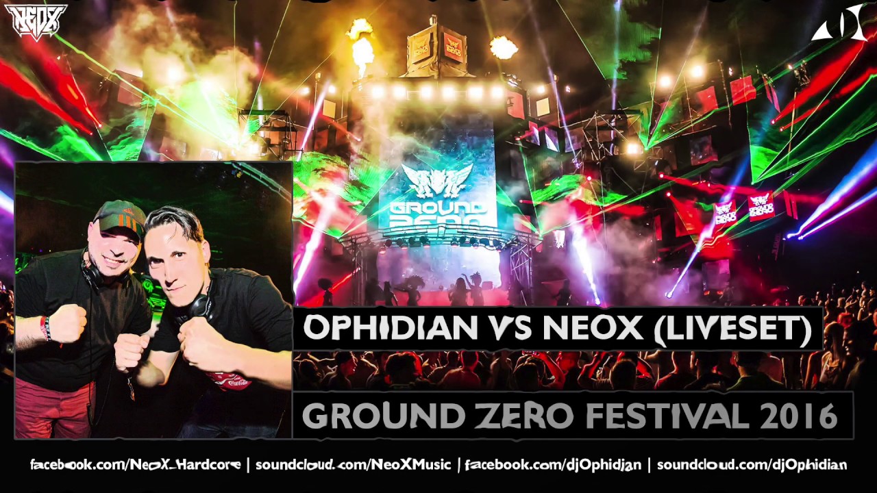 OPHIDIAN VS NEOX @ GROUND ZERO FESTIVAL 2016 | LIVESET