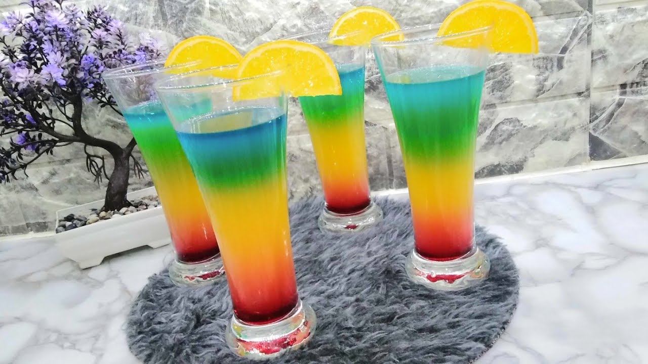 عصير بريستيج🍹بالطبقات يوالم الحفلات🎉والخطوبات💍والسهرات الرمضانية🌙بطريقة جد سهلة ومبسطة #razin_rayen