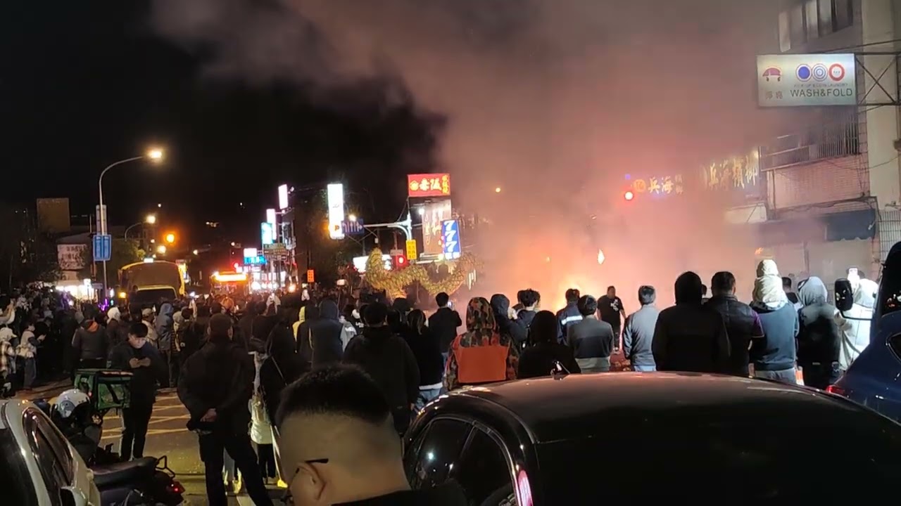 2026丙午元宵節苗栗巨蛋前炸龍