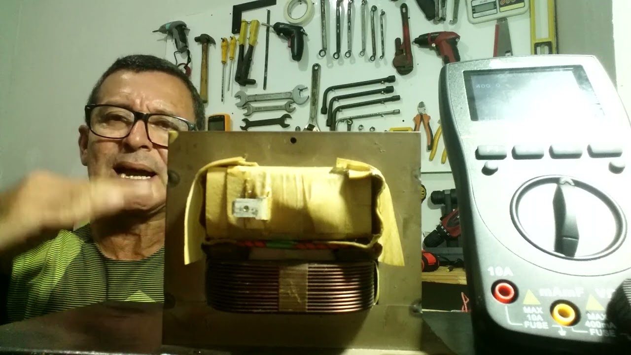 Como Testar o Transformador de Alta Tensão  dos Fornos Microondas com Precisão  Energizado na Rede