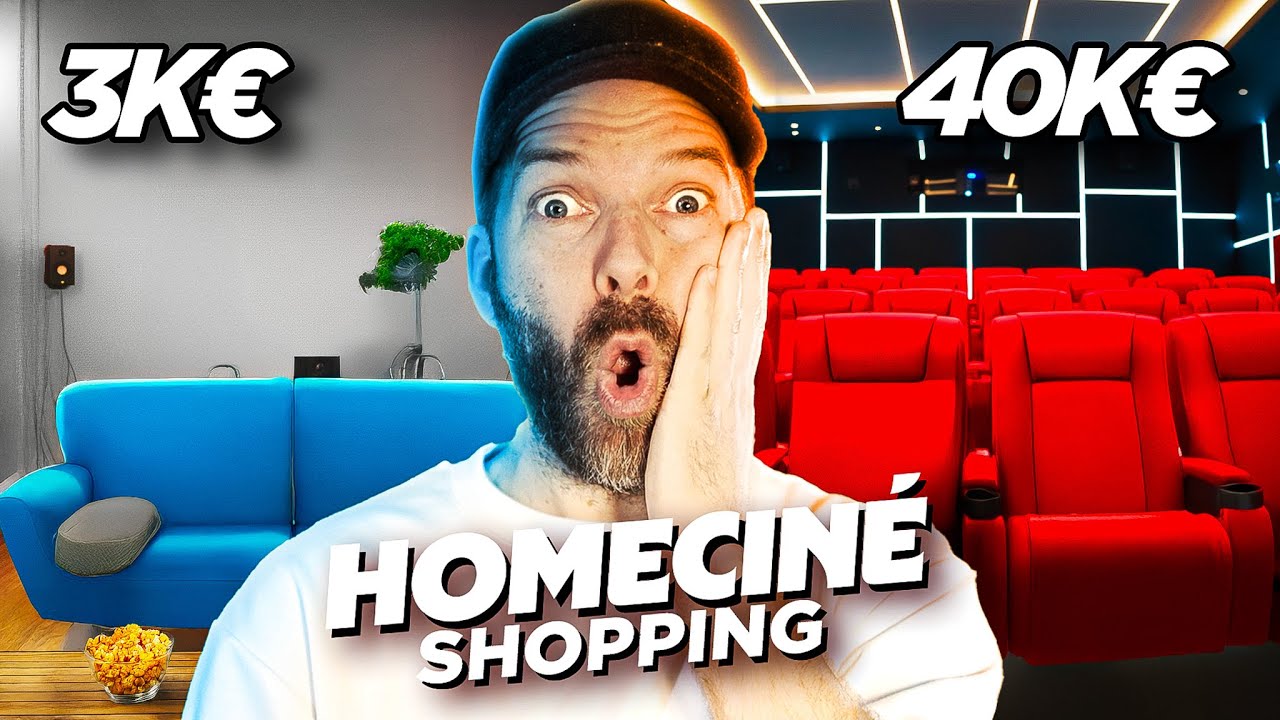 HOME CINEMA à 3000 € vs 40 000 € chez @Futureland !