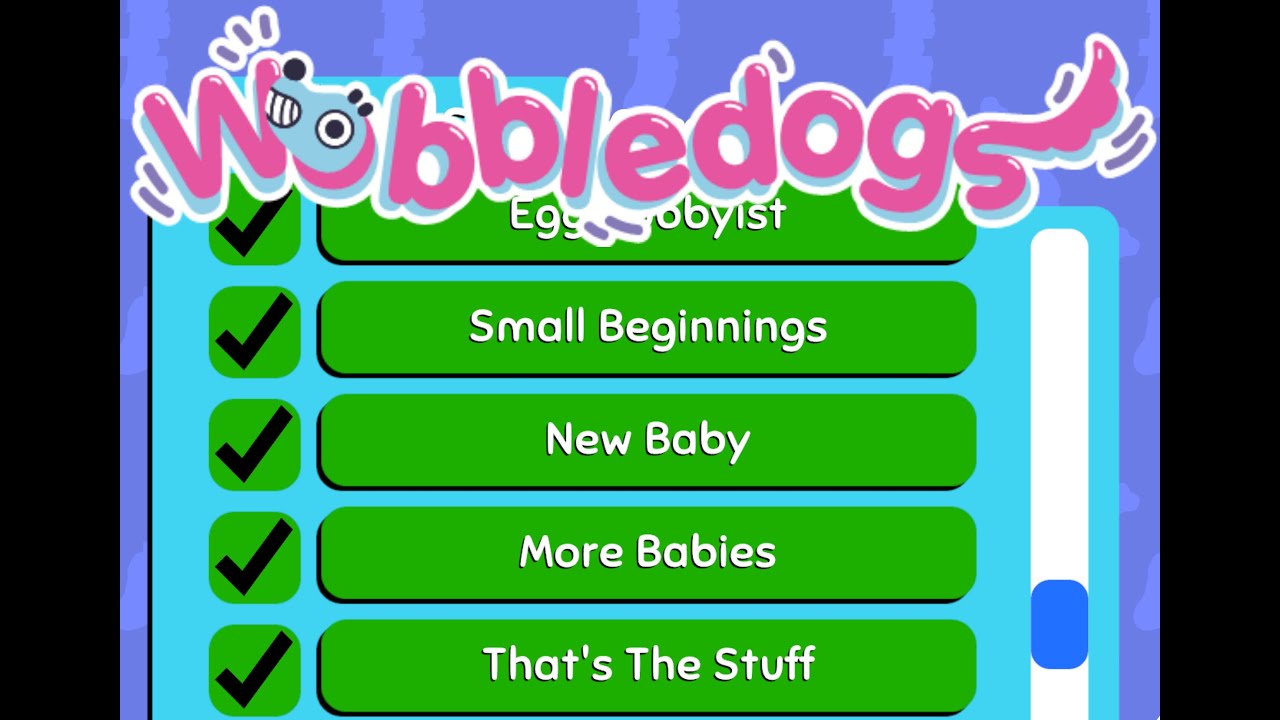Wobbledogs Ep. 1 All Achievements!