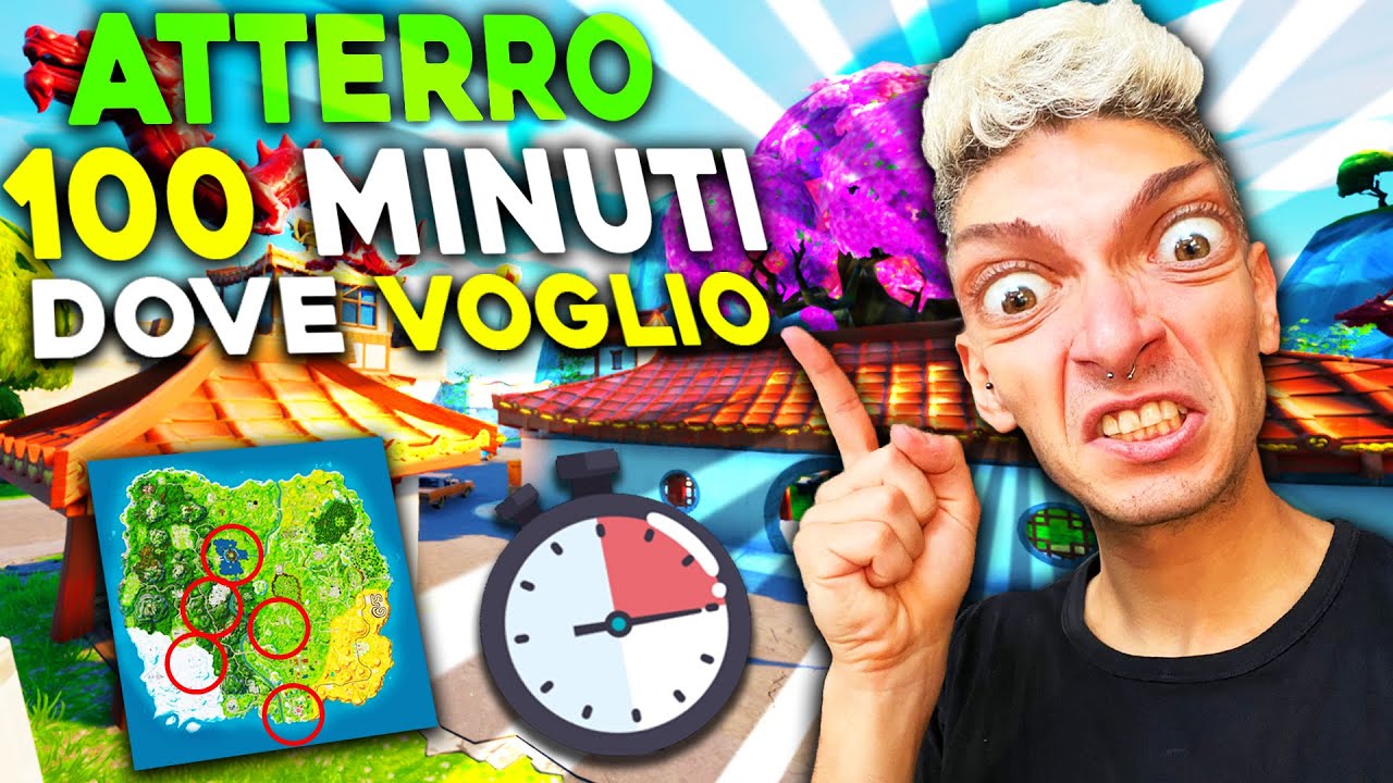 ATTERRO PER 100 MINUTI PER L' ULTIMA VOLTA NELLA MAPPA OG !!