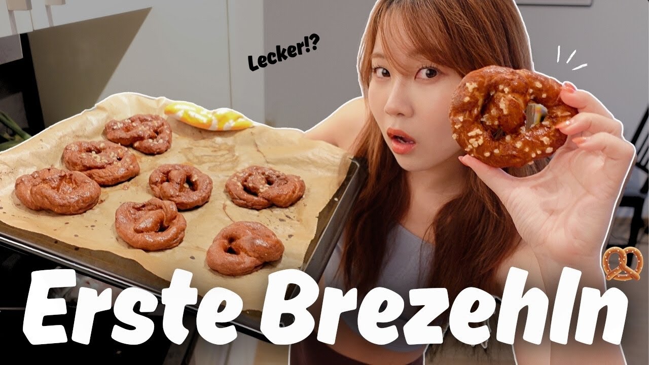 Meine ersten selbstgemachten Brezeln 🥨