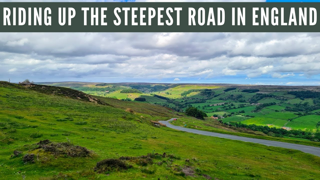 Rosedale Chimney Bank - The Steepest Road in England!