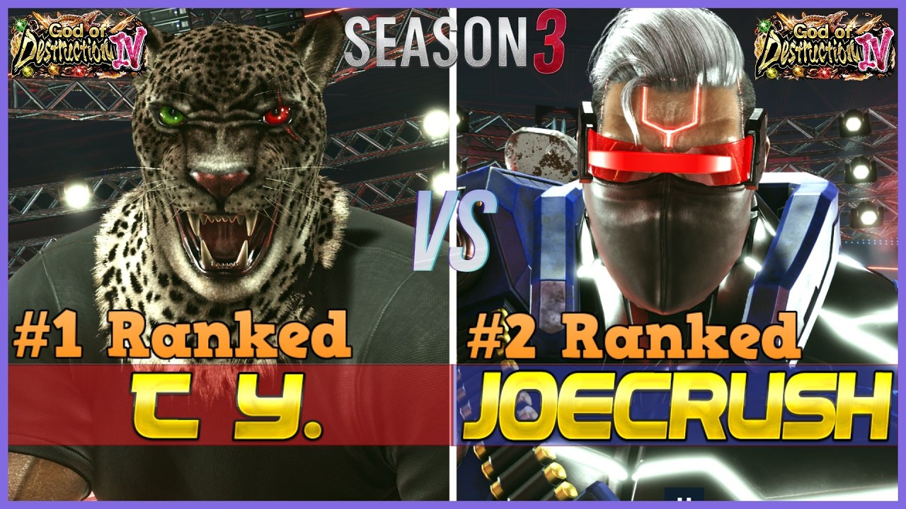 T8 ▰ TY (#1 Ranked Armor King) Vs JOECRUSH (#2 Ranked Jack8) ▰ Tekken 8 SEASON 3 High Level Gameplay