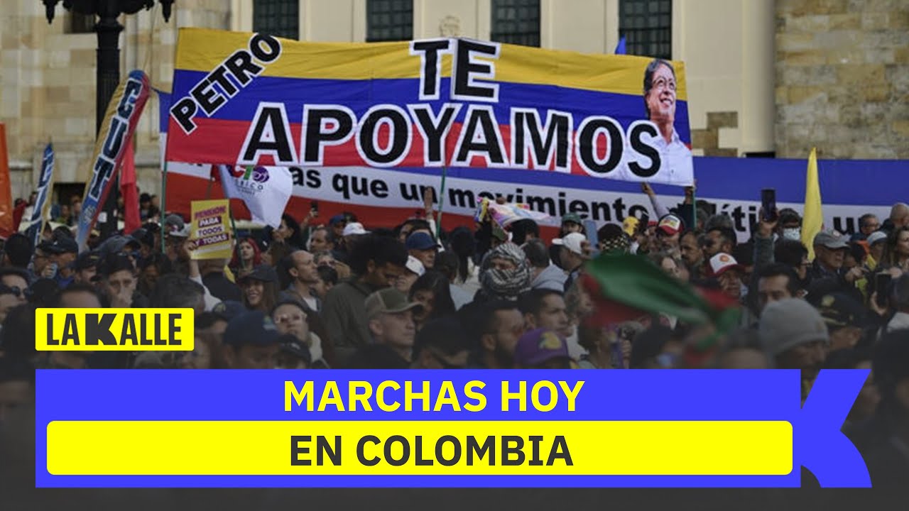 Marchas hoy en Colombia: Petro convoca manifestaciones en defensa de la soberan&iacute;a